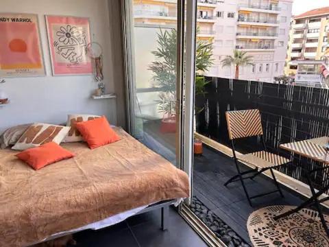Elegant T2 Clim & Balcon - Plein Centre Cannes Exterior foto